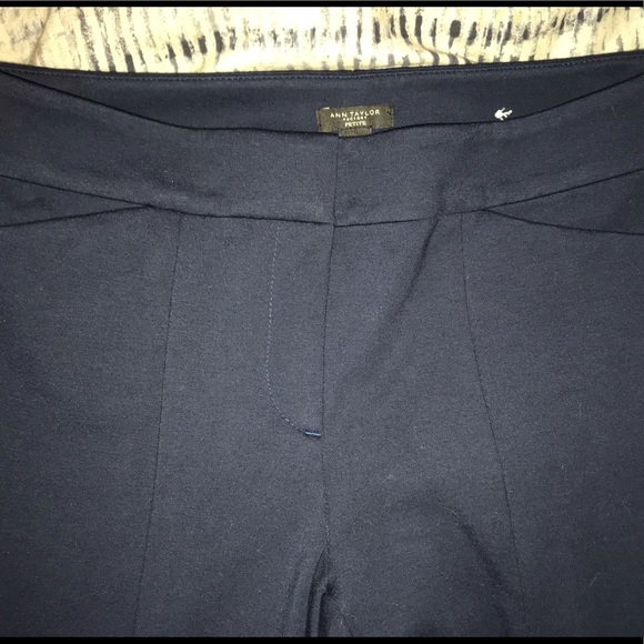 Ann Taylor “The Straight Pant” dark blue - Picture 6 of 7